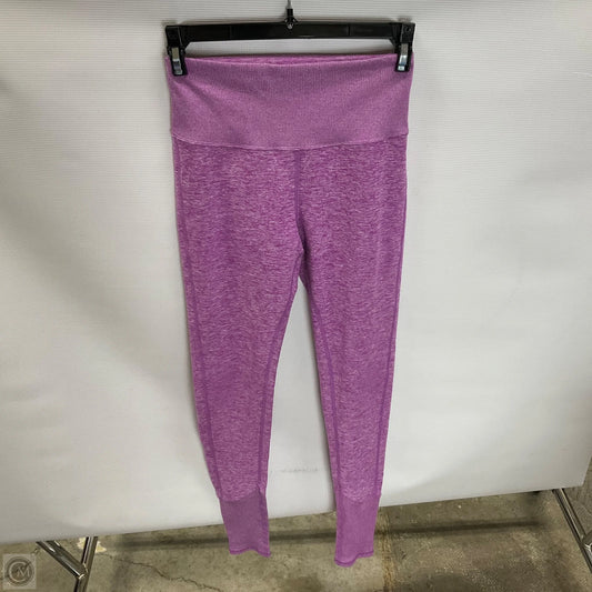 Athletic Leggings By Alo In Pink, Size: Xs