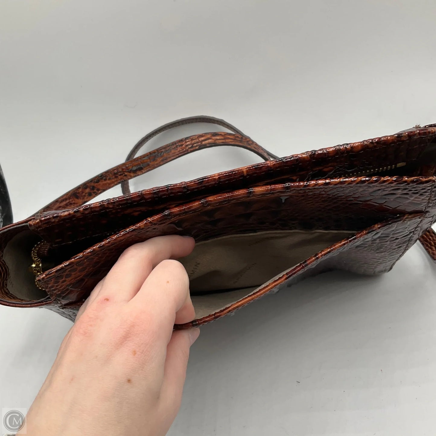 Crossbody Designer By Brahmin, Size: Small