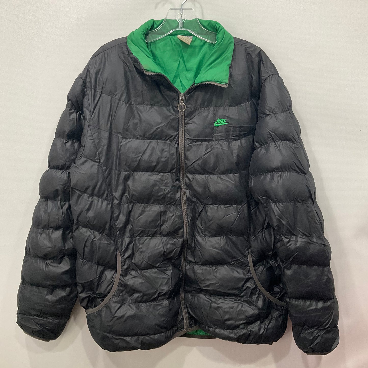 Coat Puffer & Quilted By Nike Apparel In Black, Size: Xxl