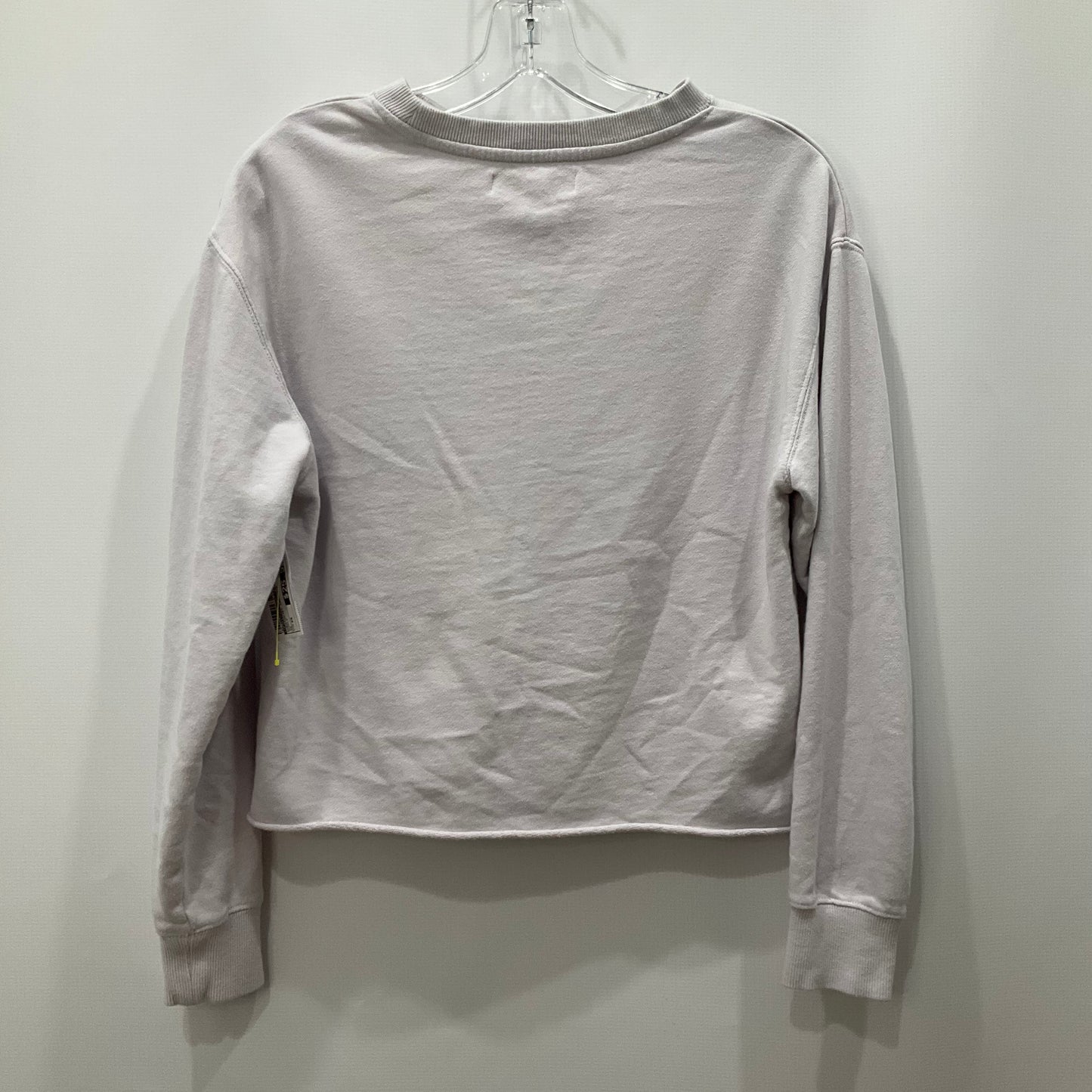 Sweatshirt Crewneck By Spiritual Gangster In off white, Size: Medium