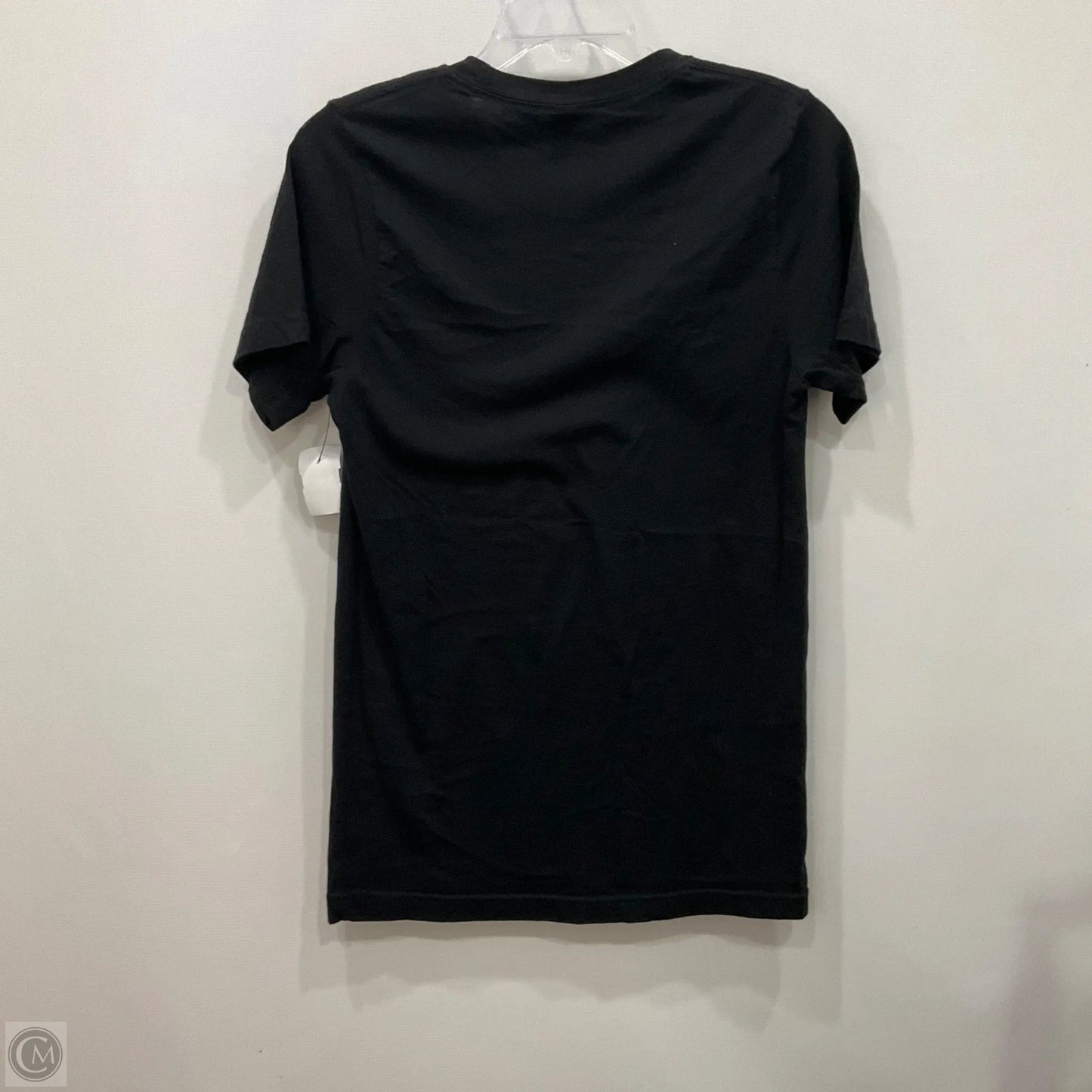 Top Short Sleeve By Bella + Canvas In Black, Size: S