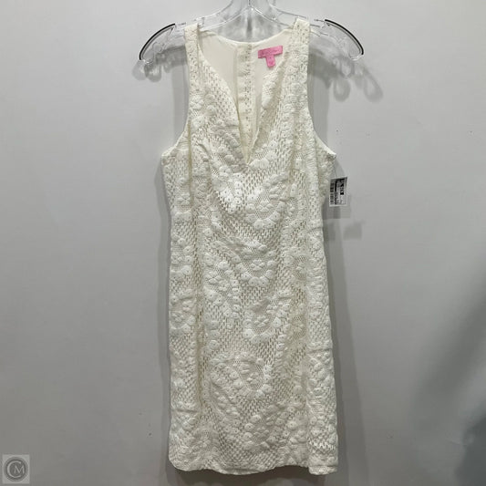 Dress Designer By Lilly Pulitzer In White, Size: S