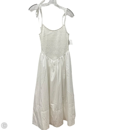 Dress Casual Maxi By the commense In White, Size: M