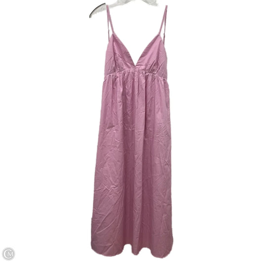 Dress Casual Maxi By the commense In Pink, Size: M