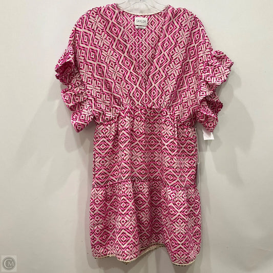 Dress Casual Midi By Saylor In Multi-colored, Size: M