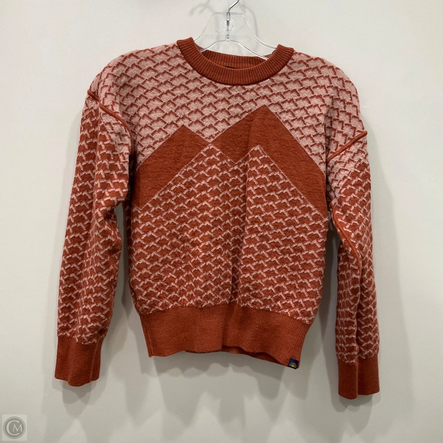 Sweater Cardigan By Cmb In Red, Size: S