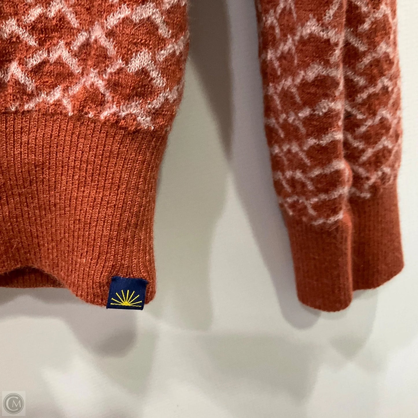 Sweater Cardigan By Cmb In Red, Size: S