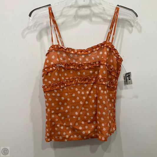 Top Sleeveless By Bl-nk In Polkadot Pattern, Size: Xs