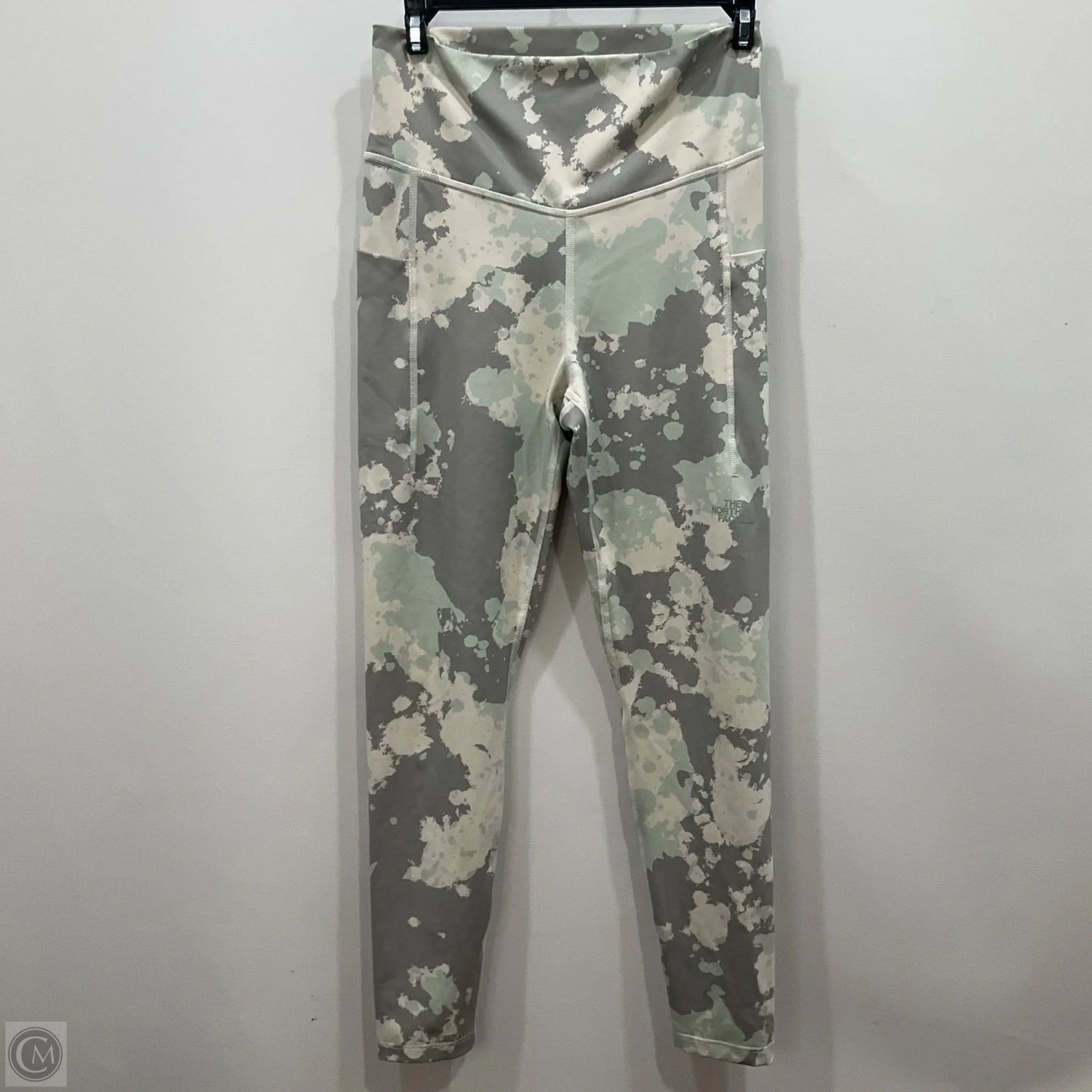 Athletic Leggings By The North Face In Green, Size: L