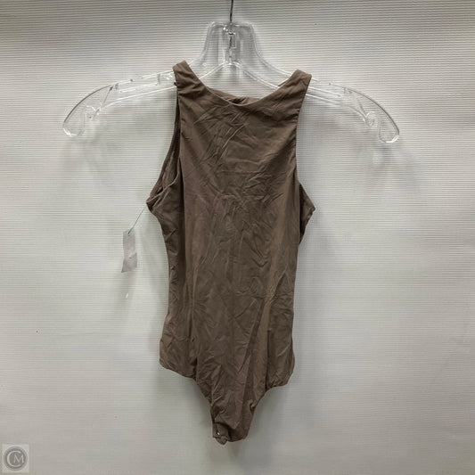 Top Sleeveless By Skims In Brown, Size: Xxs