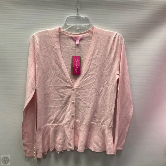 Sweater Cardigan By Lilly Pulitzer In Pink, Size: M