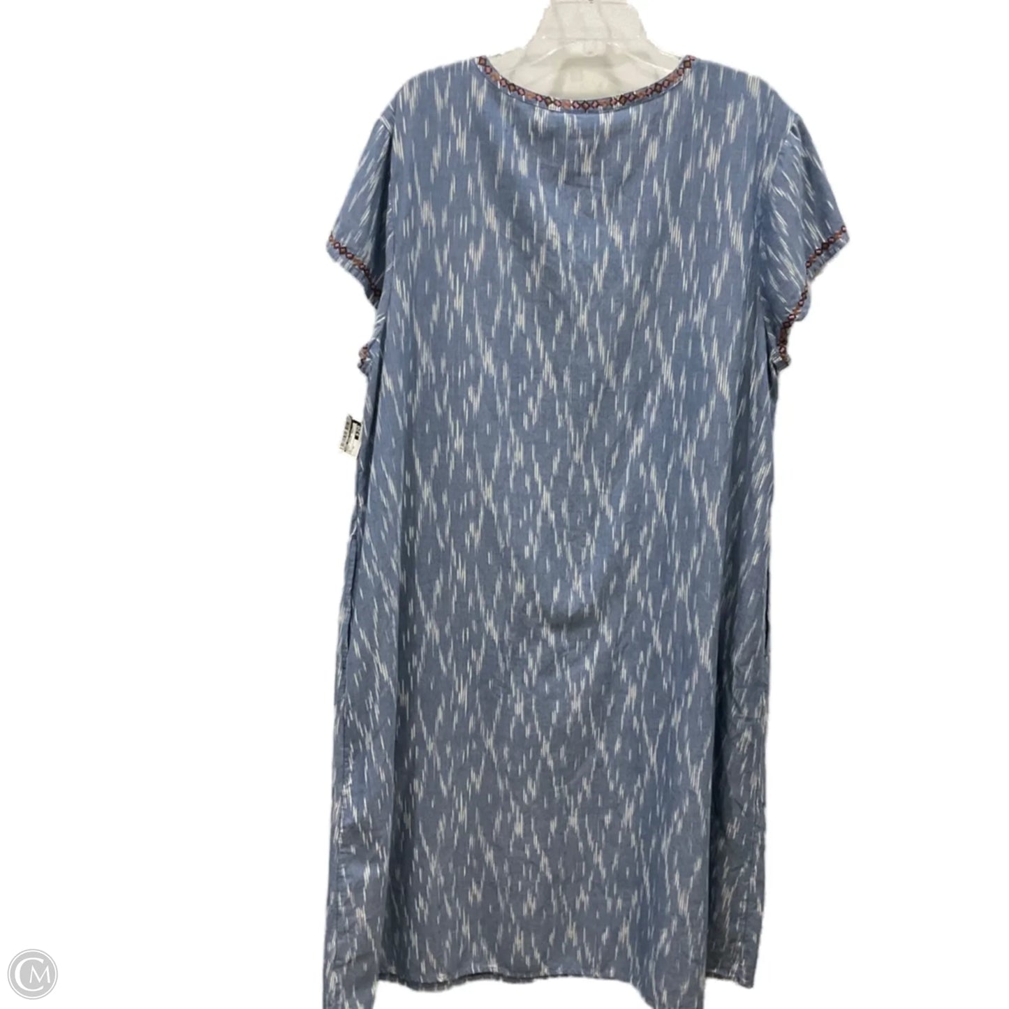 Dress Casual Maxi By Pure Jill In Blue, Size: 3x