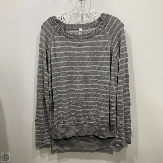 Sweater By Lululemon In Grey, Size: 6