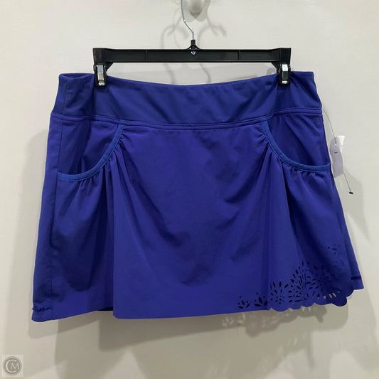Skort By Athleta In Blue, Size: M
