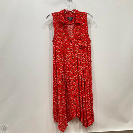 Dress Casual Short By Anthropologie In Red, Size: 4
