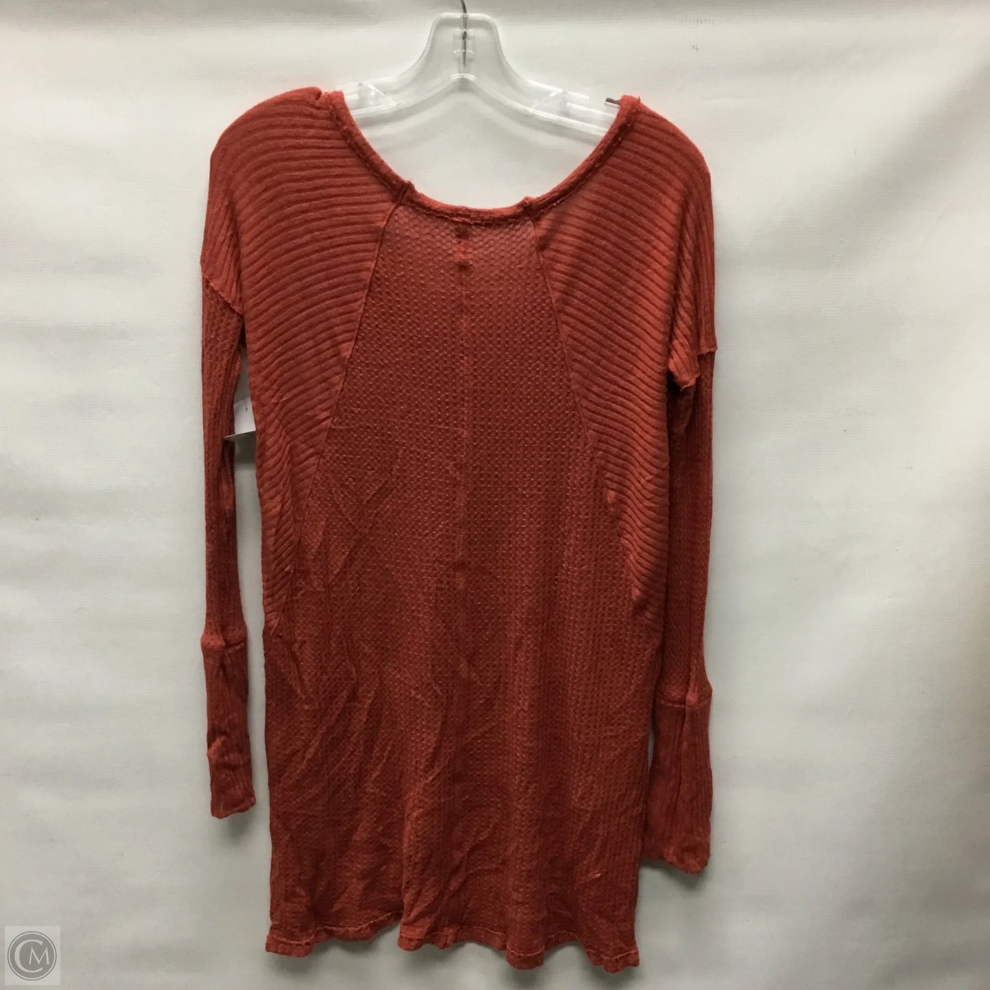 Top Long Sleeve By Free People In Red, Size: S