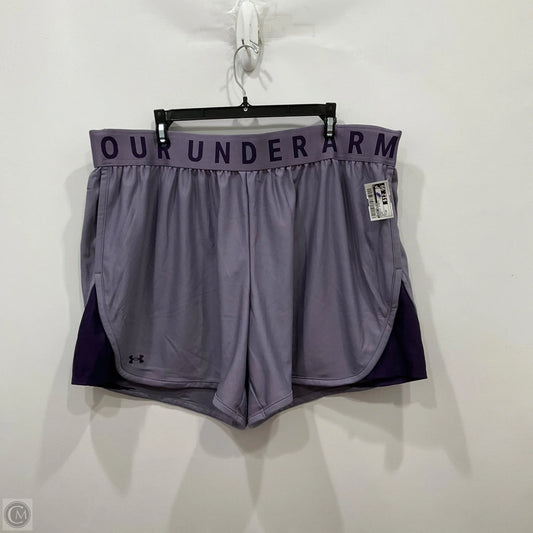 Athletic Shorts By Under Armour In Black, Size: 2x