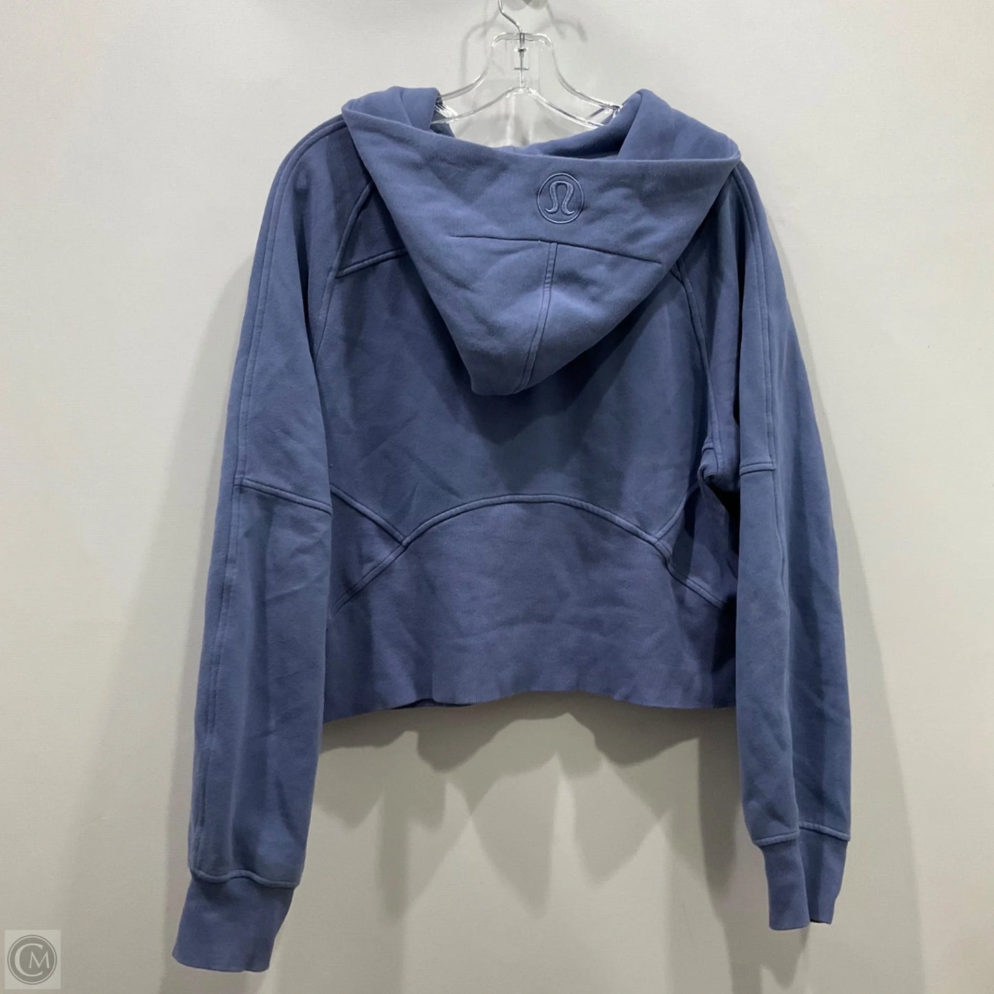 Athletic Jacket By Lululemon In Blue, Size: L