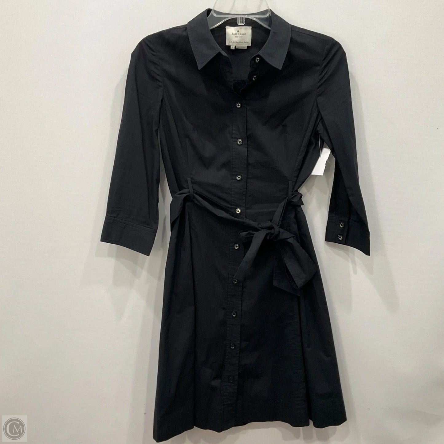 Dress Designer By Kate Spade In Black, Size: 0