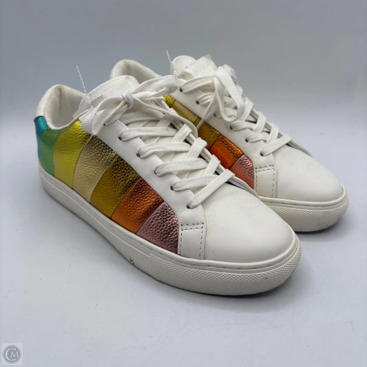 Shoes Designer By Kurt Geiger In Rainbow Print, Size: 6