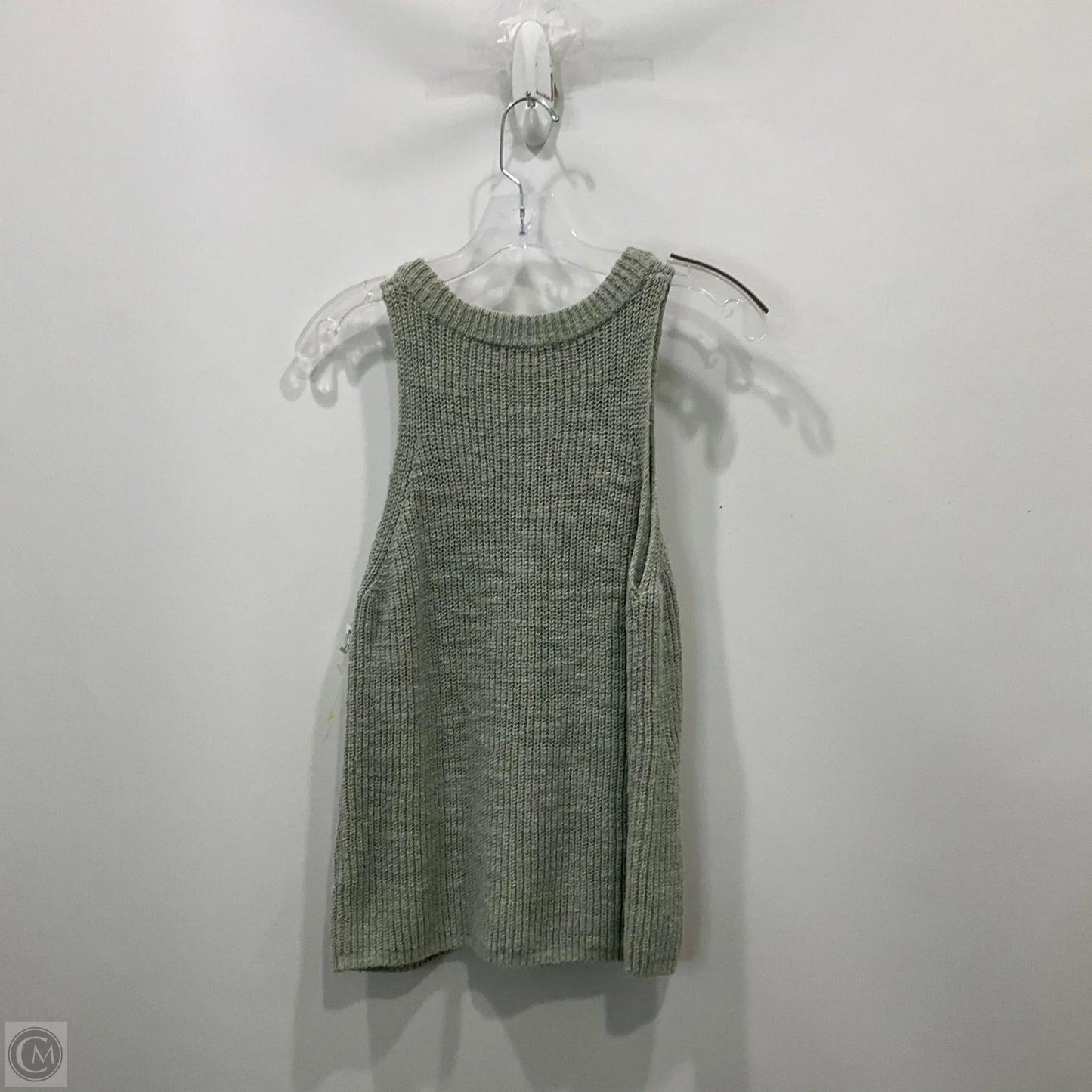 Top Sleeveless By Madewell In Grey, Size: S