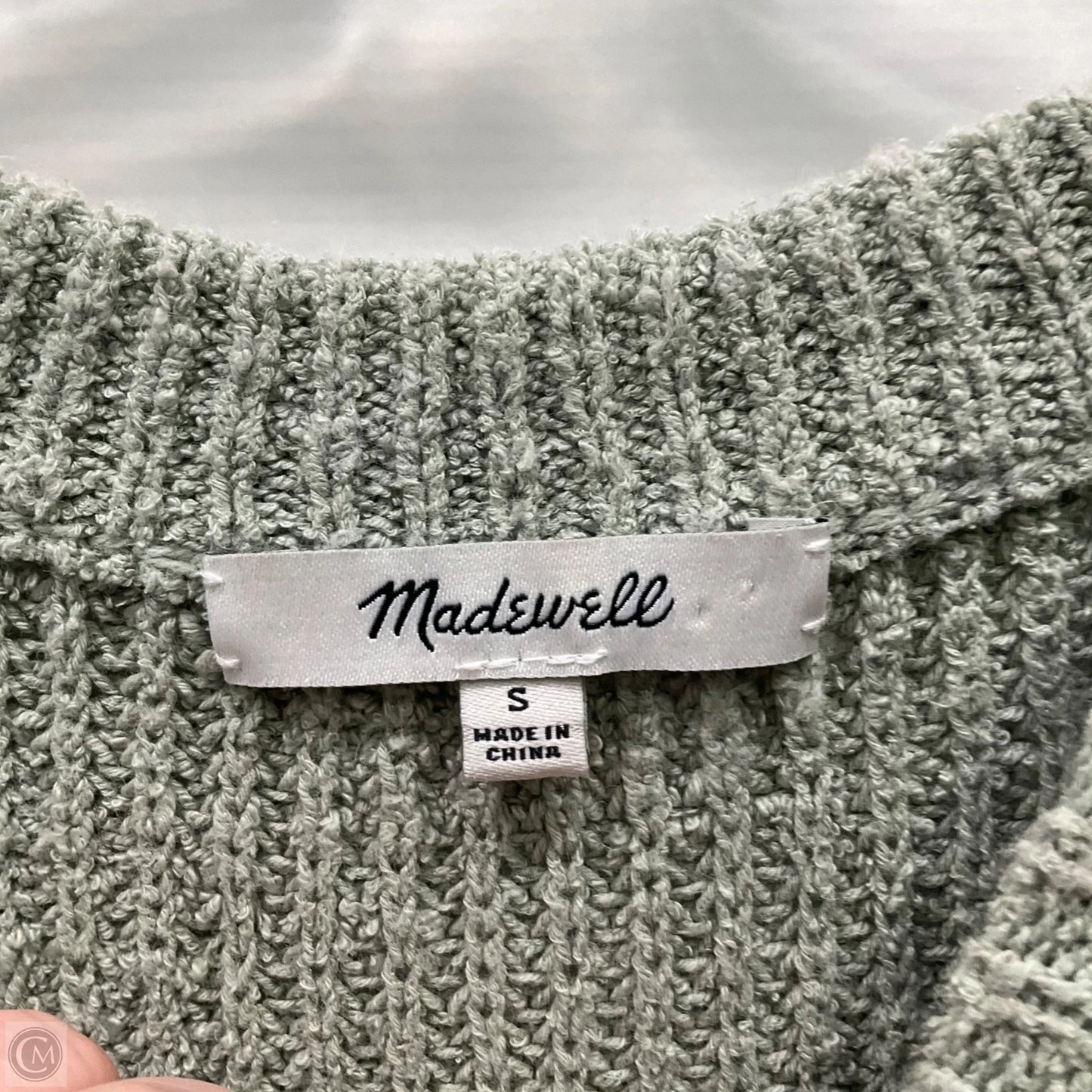 Top Sleeveless By Madewell In Grey, Size: S