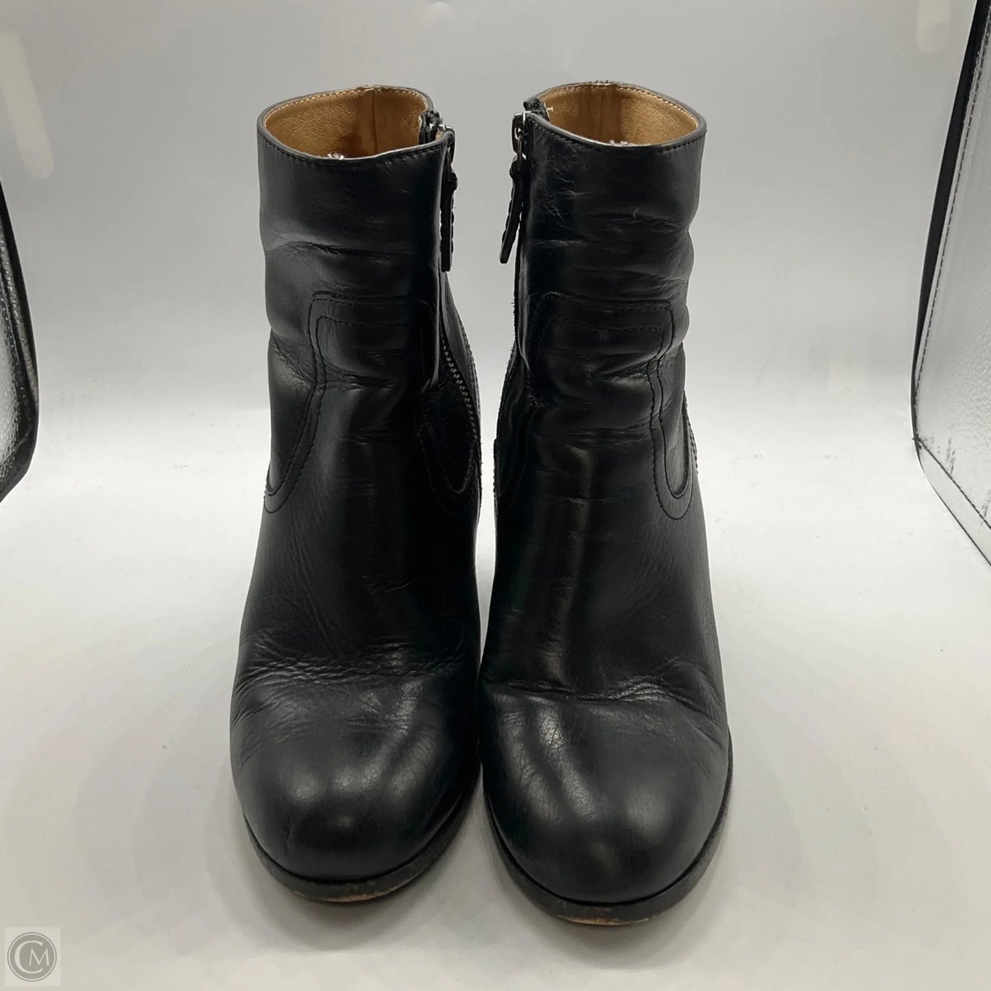 Boots Designer By Frye In Black, Size: 8