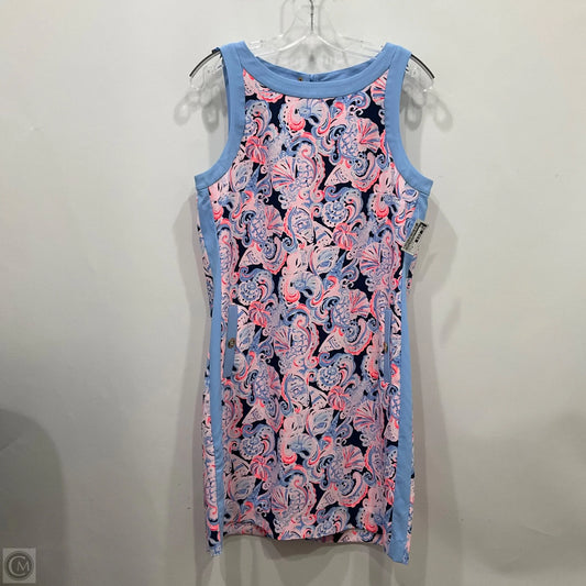 Dress Designer By Lilly Pulitzer In Blue & Pink, Size: 10
