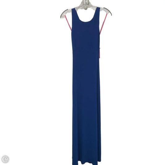 Dress Party Long By Isaac Mizrahi In Blue, Size: 6