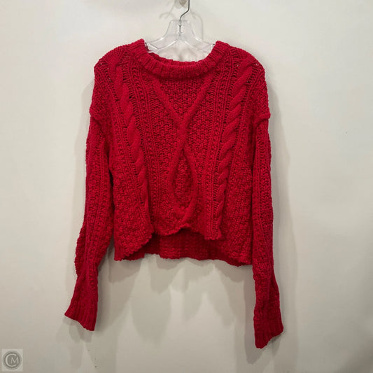 Sweater By Free People In Red, Size: S