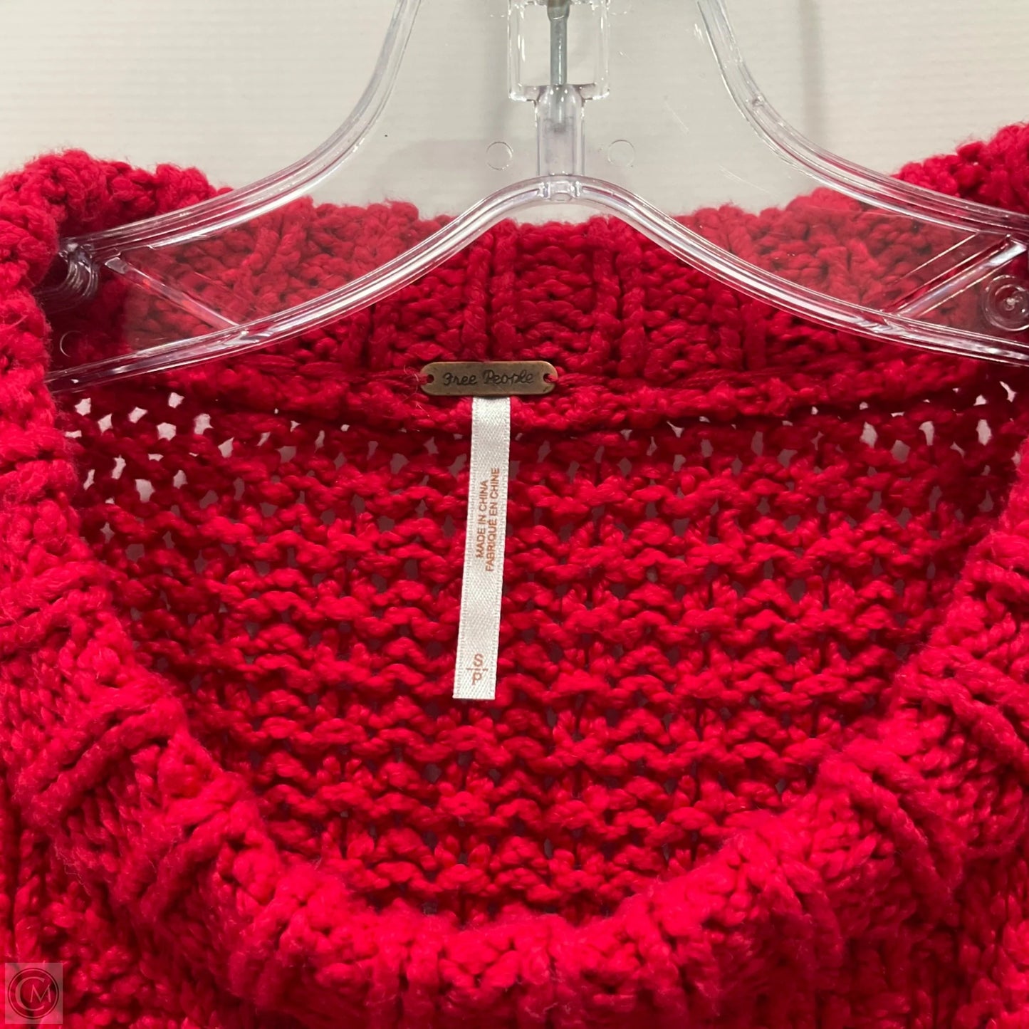 Sweater By Free People In Red, Size: S