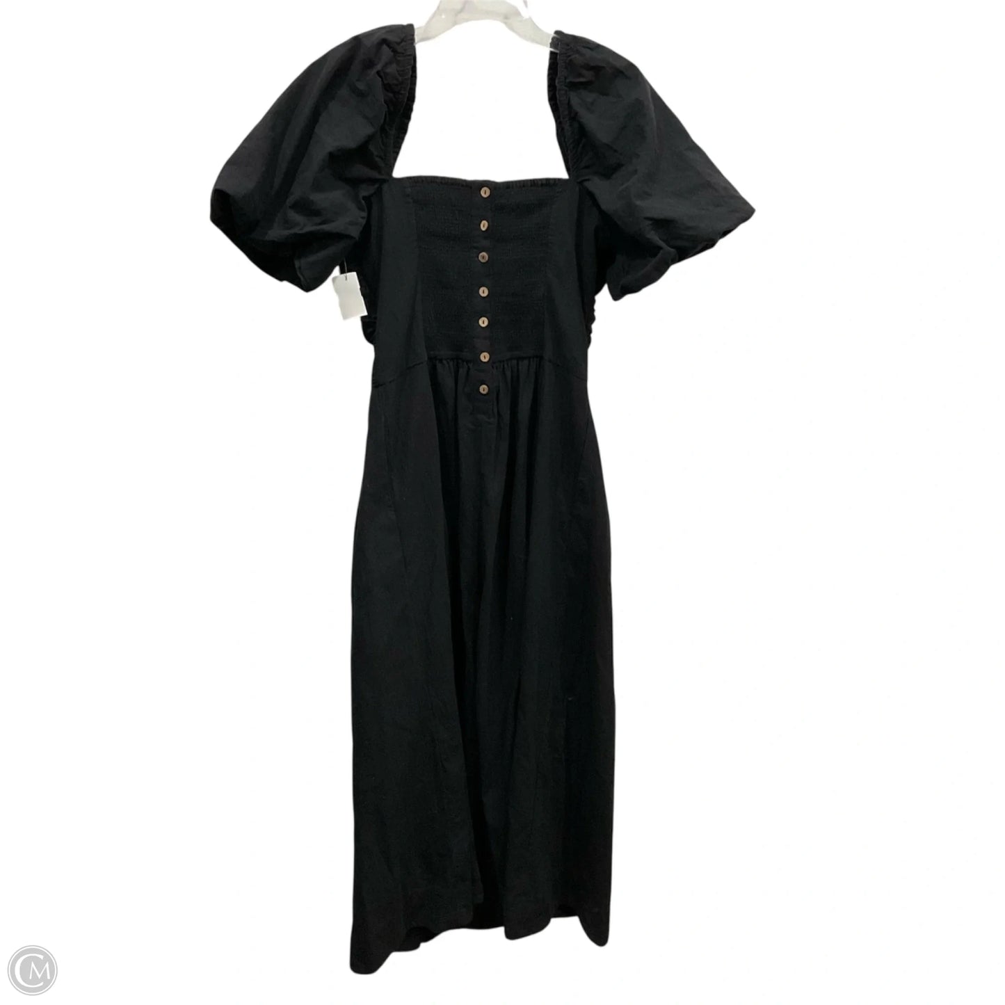 Dress Casual Maxi By Free People In Black, Size: M