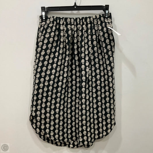 Skirt Mini & Short By Madewell In Black & Tan, Size: Xs