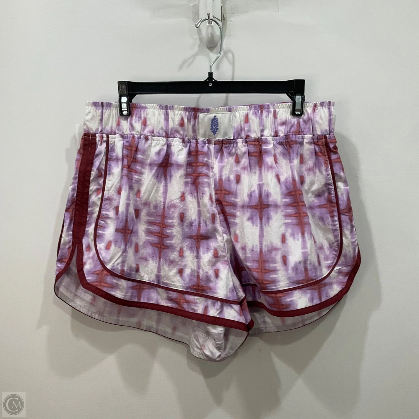 Athletic Shorts By Free People In Tie Dye Print, Size: L