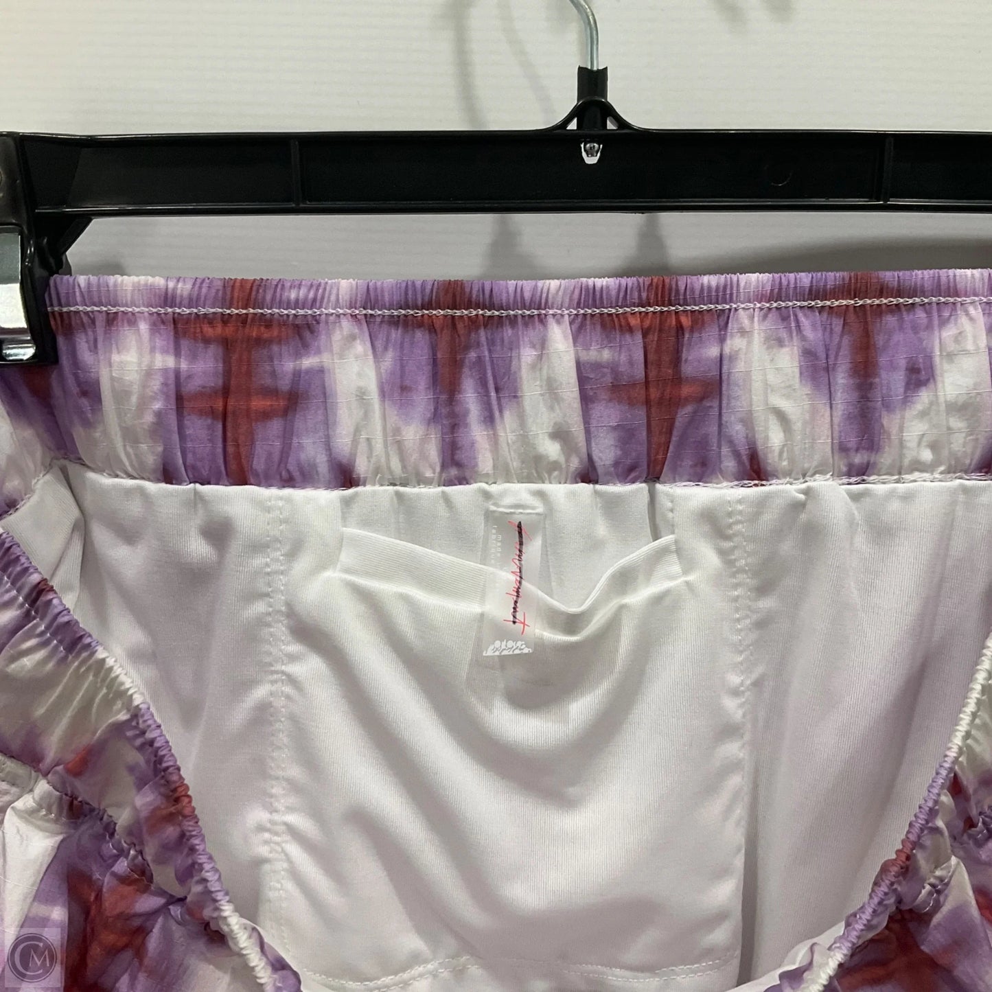 Athletic Shorts By Free People In Tie Dye Print, Size: L