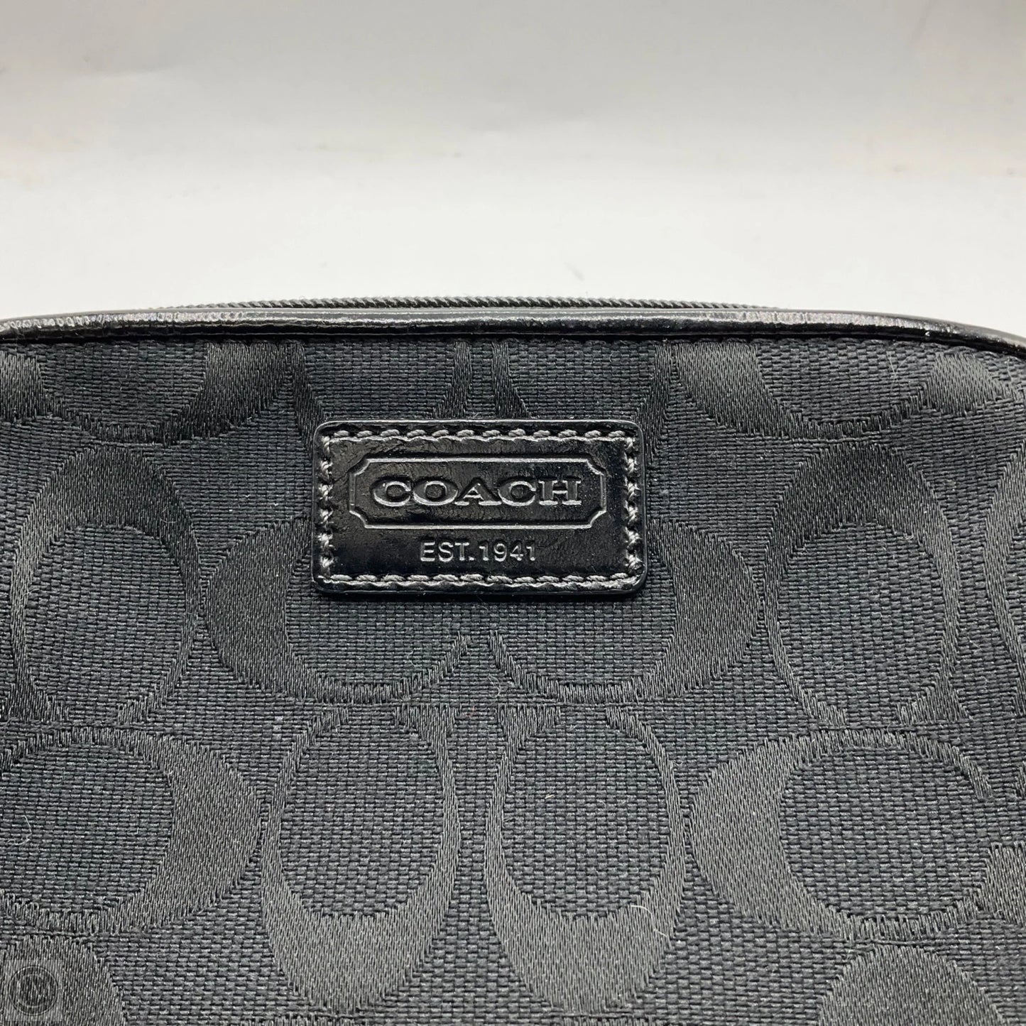 Makeup Bag Designer By Coach, Size: Small