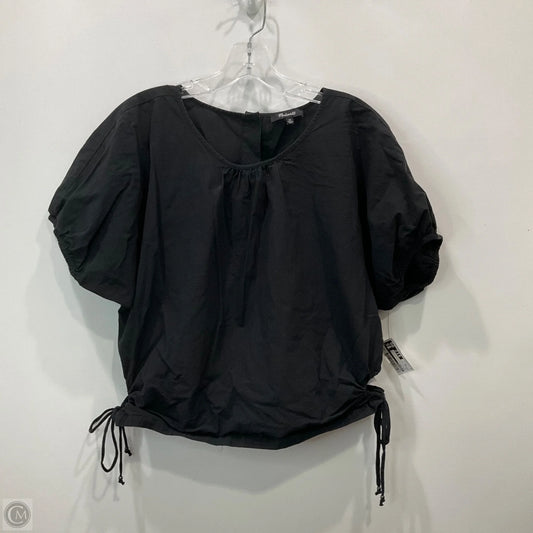 Top Short Sleeve By Madewell In Black, Size: Xl