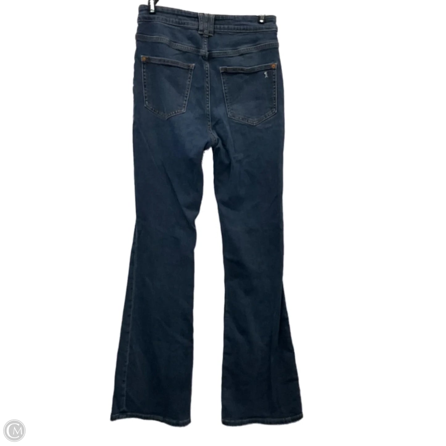 Jeans Flared By Pilcro In Blue Denim, Size: 4