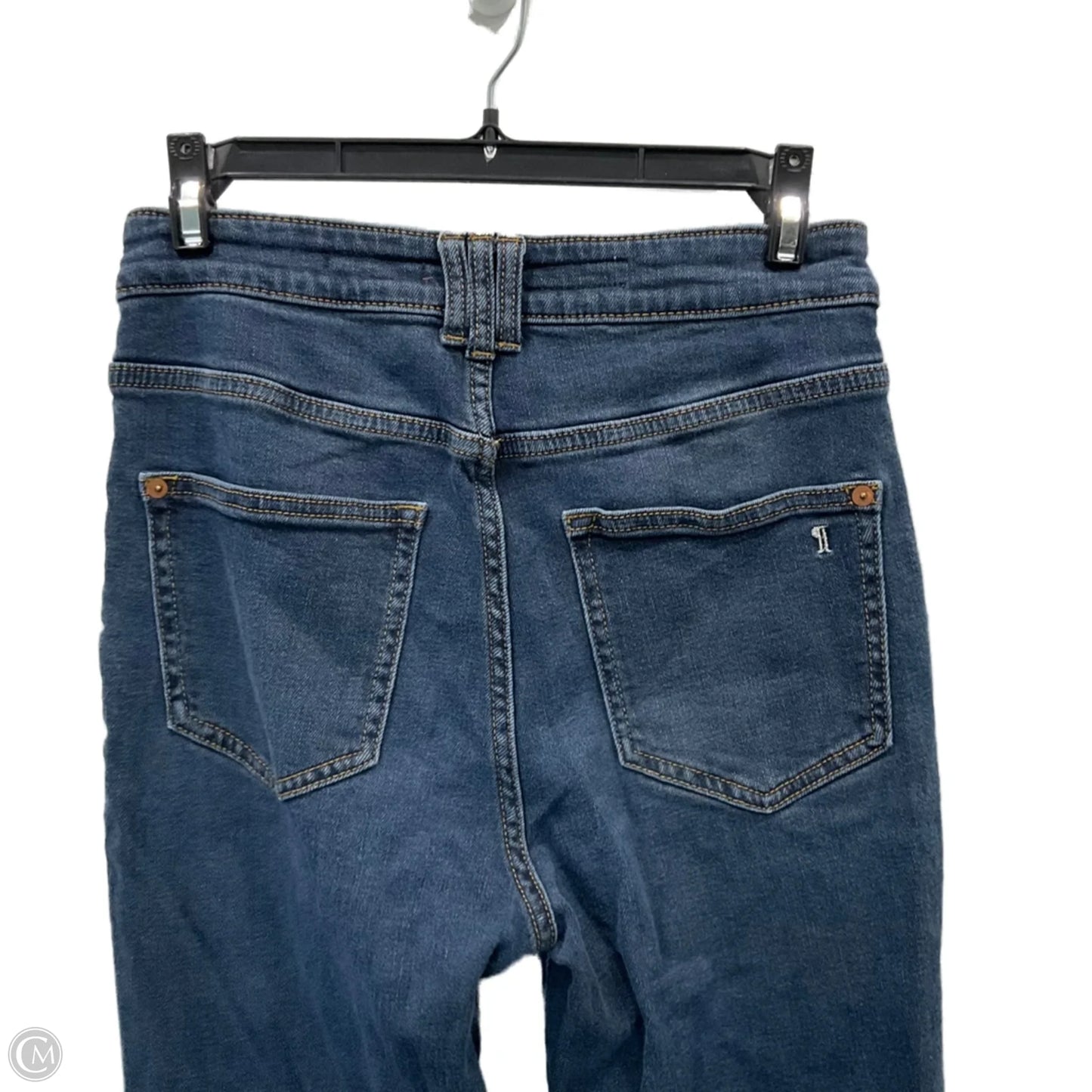 Jeans Flared By Pilcro In Blue Denim, Size: 4