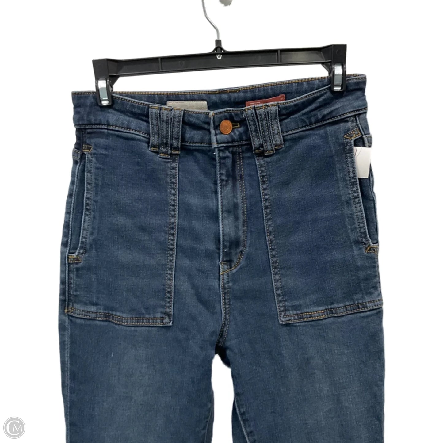 Jeans Flared By Pilcro In Blue Denim, Size: 4