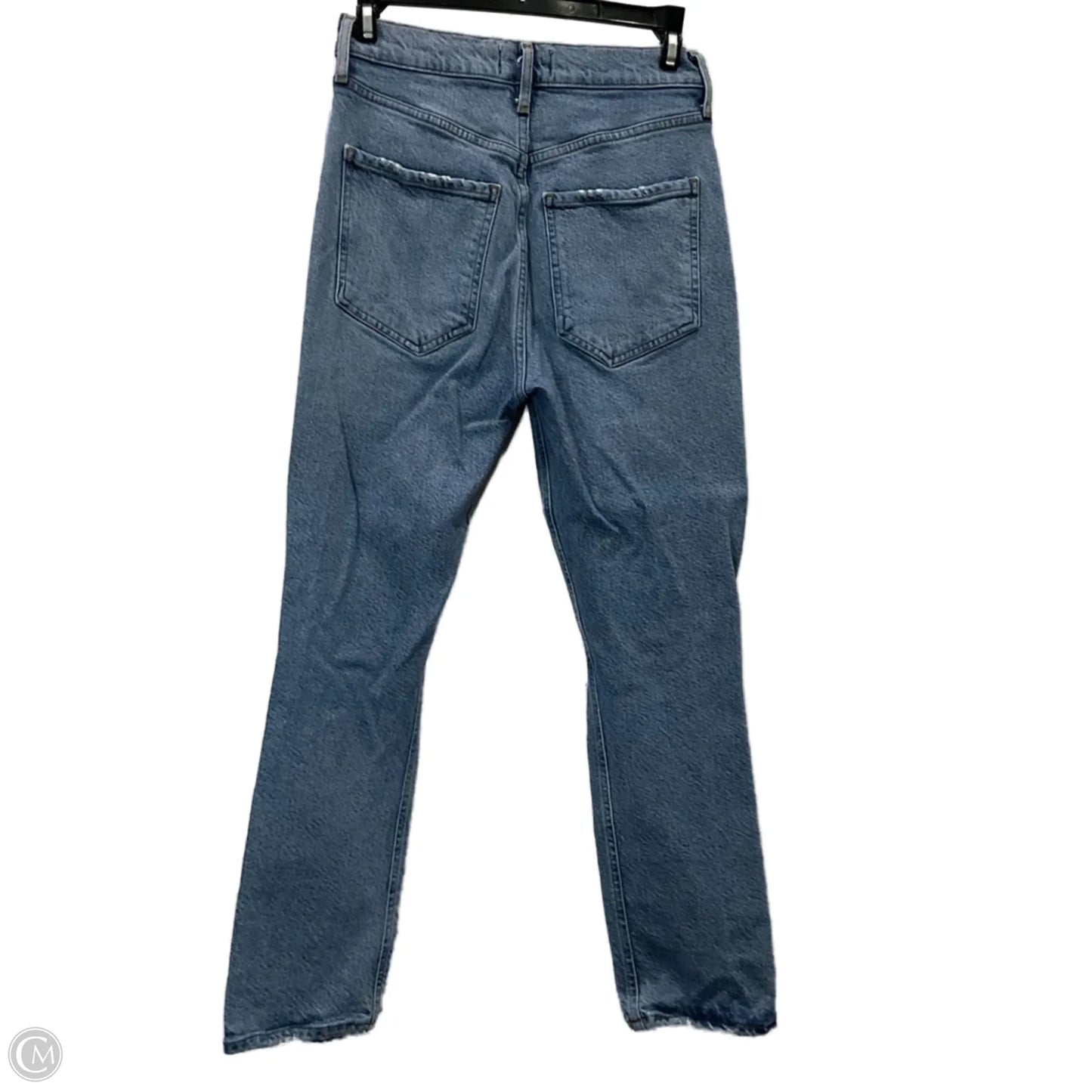 Jeans Straight By Agolde In Blue Denim, Size: 2