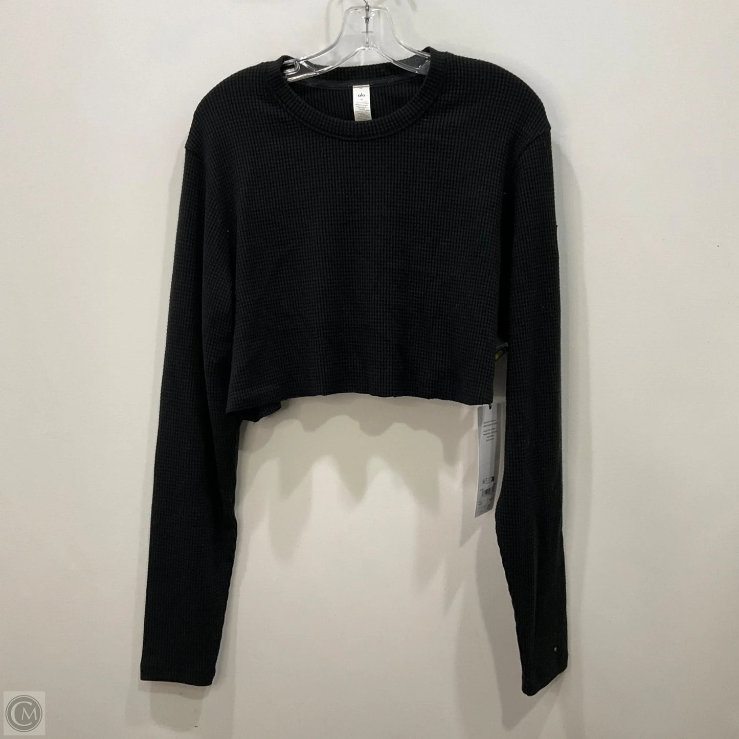 Top Long Sleeve Basic By Alo In Black, Size: M