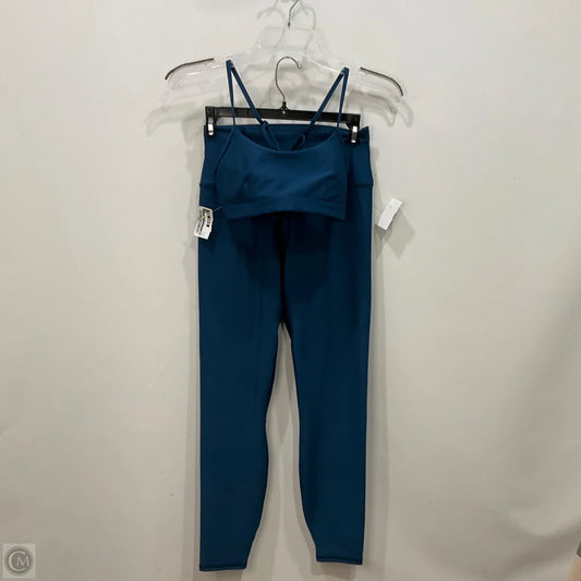 Athletic Pants 2pc By Alo In Blue, Size: M