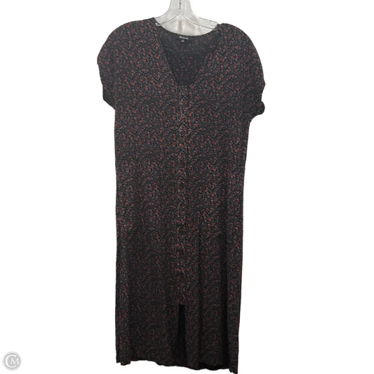 Dress Casual Midi By Madewell In Floral Print, Size: Xs