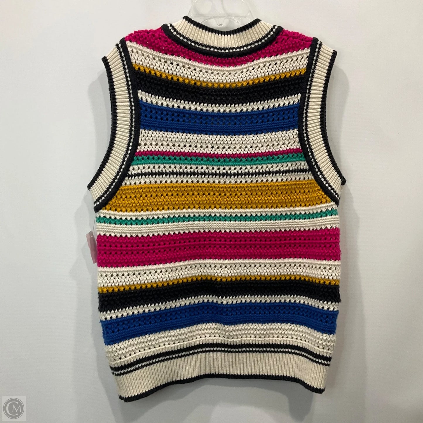 Vest Sweater By Zara In Multi-colored, Size: S