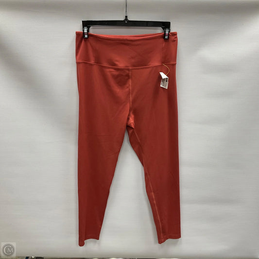 Athletic Leggings By Girlfriend Collective In Red, Size: L