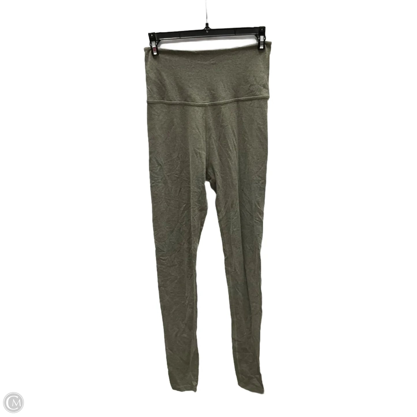 Athletic Leggings By Beyond Yoga In Taupe, Size: L