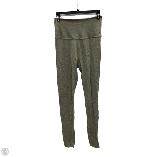 Athletic Leggings By Beyond Yoga In Taupe, Size: L