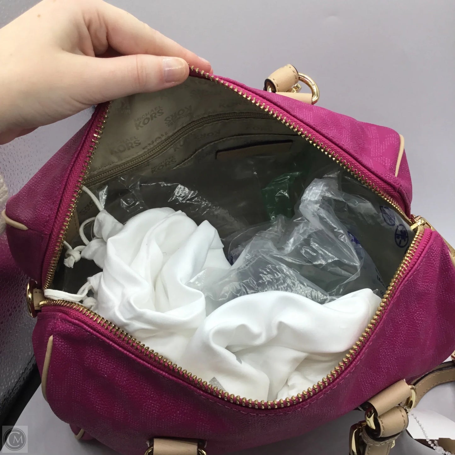 Handbag Designer By Michael Kors, Size: Medium