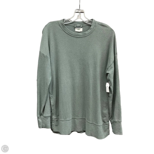 Top Long Sleeve By Aerie In Aqua, Size: Xs